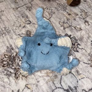Jellycat Small Skye Starfish 5" Plush Stuffed Toy Blue Sea Creatures